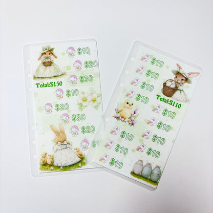 Easter Bunny Custom 1k 3k 5k Luxury Vellum Savings Challenge