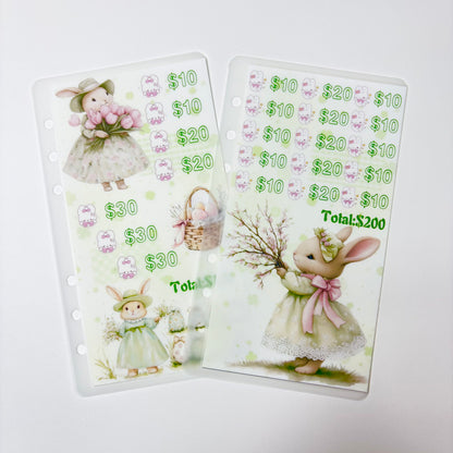 Easter Bunny Custom 1k 3k 5k Luxury Vellum Savings Challenge