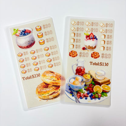 Tasty Food Custom 1k 3k 5k Luxury Vellum Savings Challenge