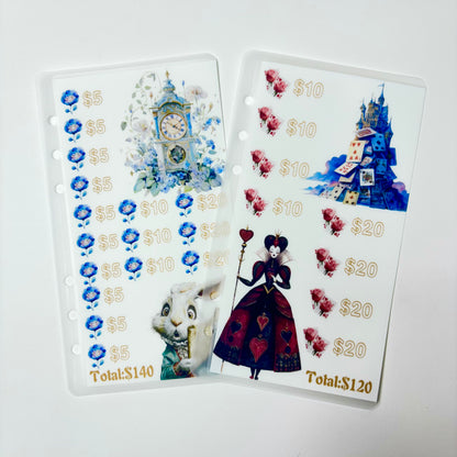 Dreamy Little Girl Custom 1k 3k 5k Luxury Vellum Savings Challenge