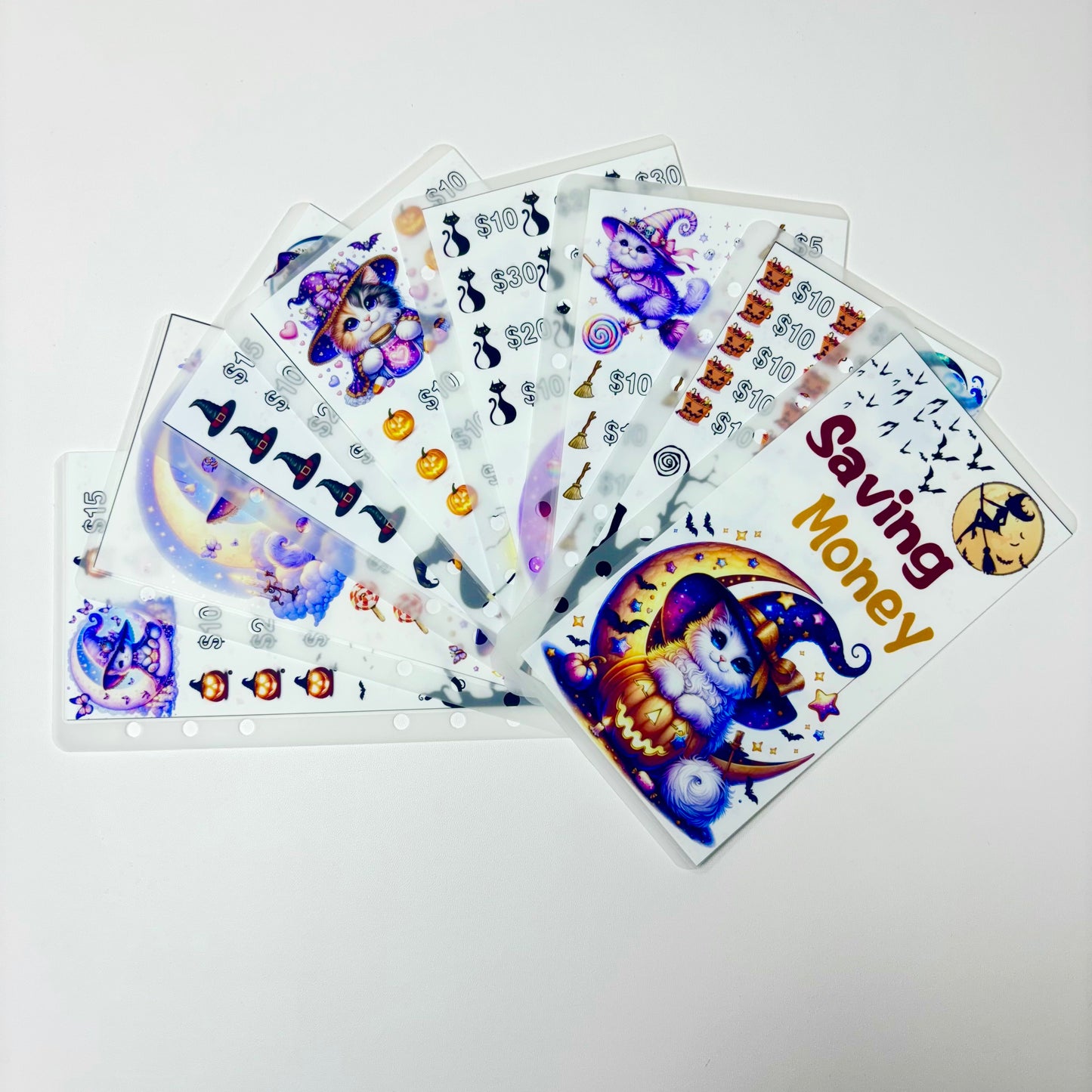 Halloween Cat Custom 1k 3k 5k Luxury Vellum Savings Challenge