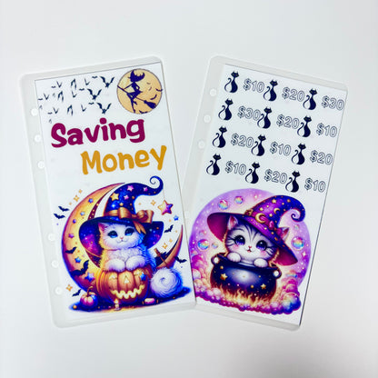 Halloween Cat Custom 1k 3k 5k Luxury Vellum Savings Challenge