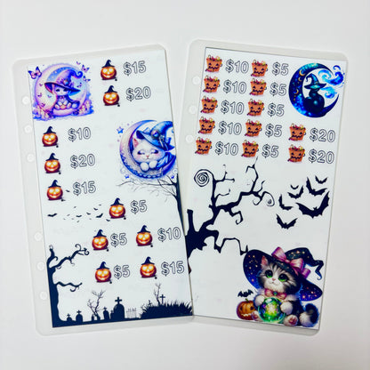 Halloween Cat Custom 1k 3k 5k Luxury Vellum Savings Challenge