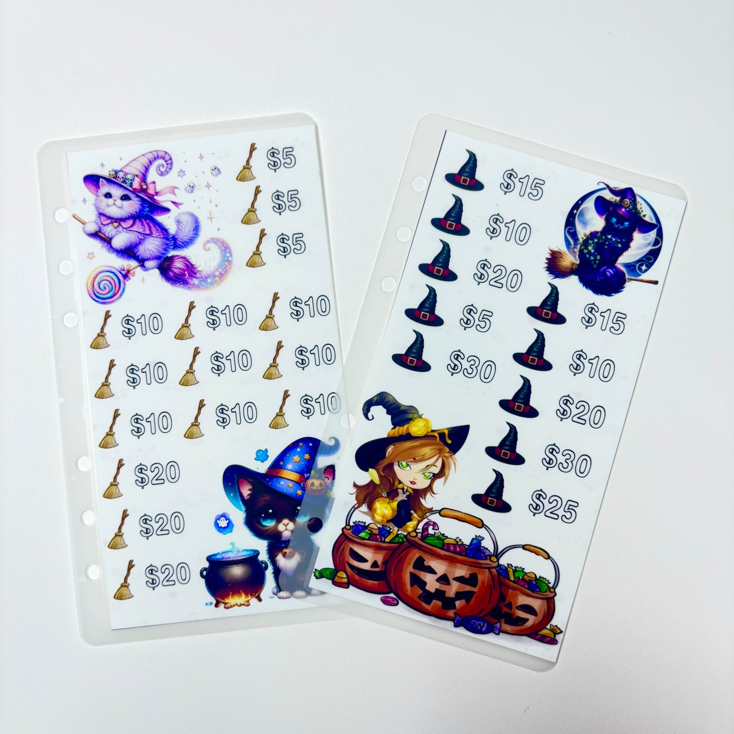 Halloween Cat Custom 1k 3k 5k Luxury Vellum Savings Challenge
