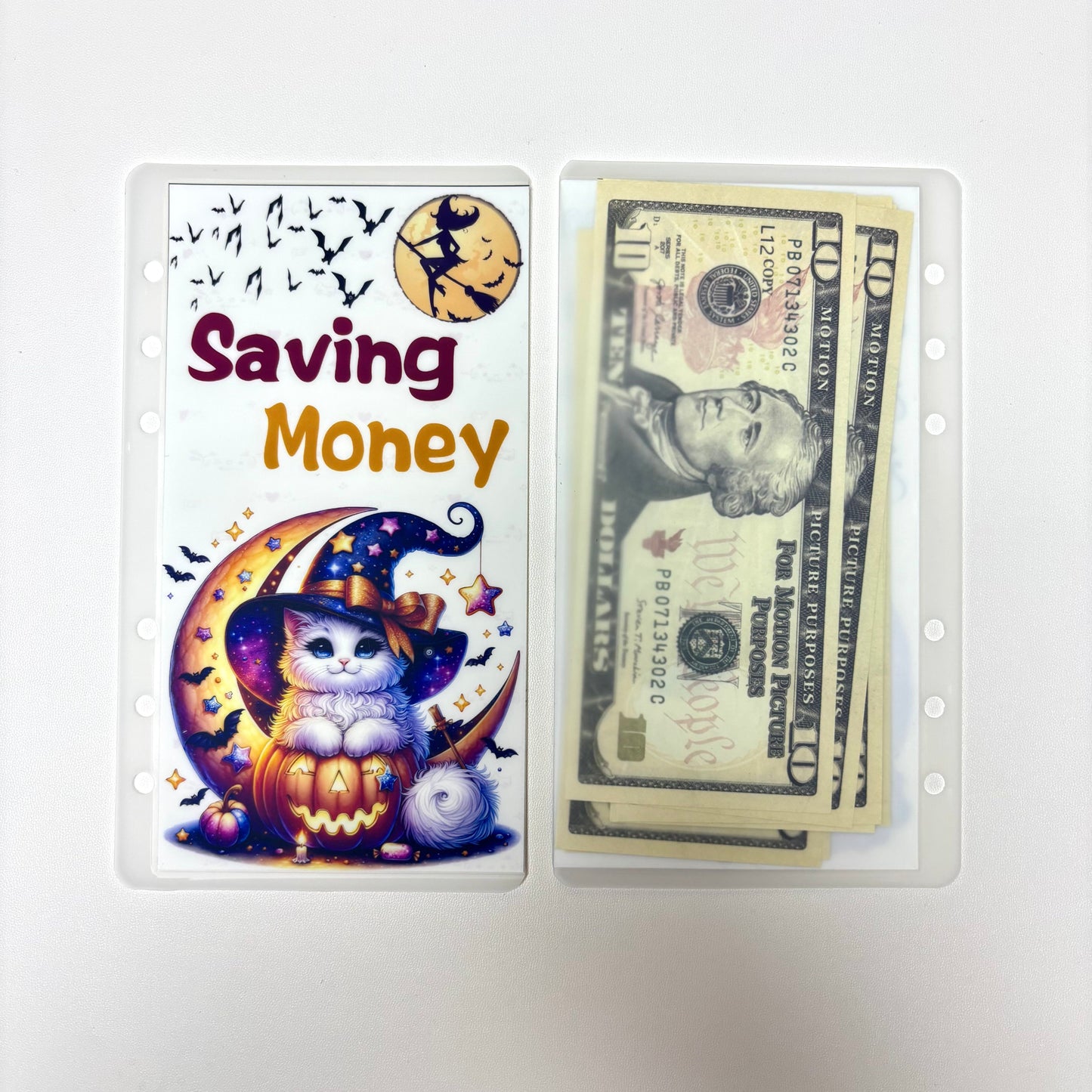 Halloween Cat Custom 1k 3k 5k Luxury Vellum Savings Challenge