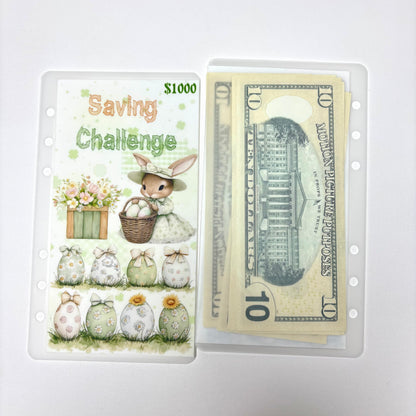 Easter Bunny Custom 1k 3k 5k Luxury Vellum Savings Challenge