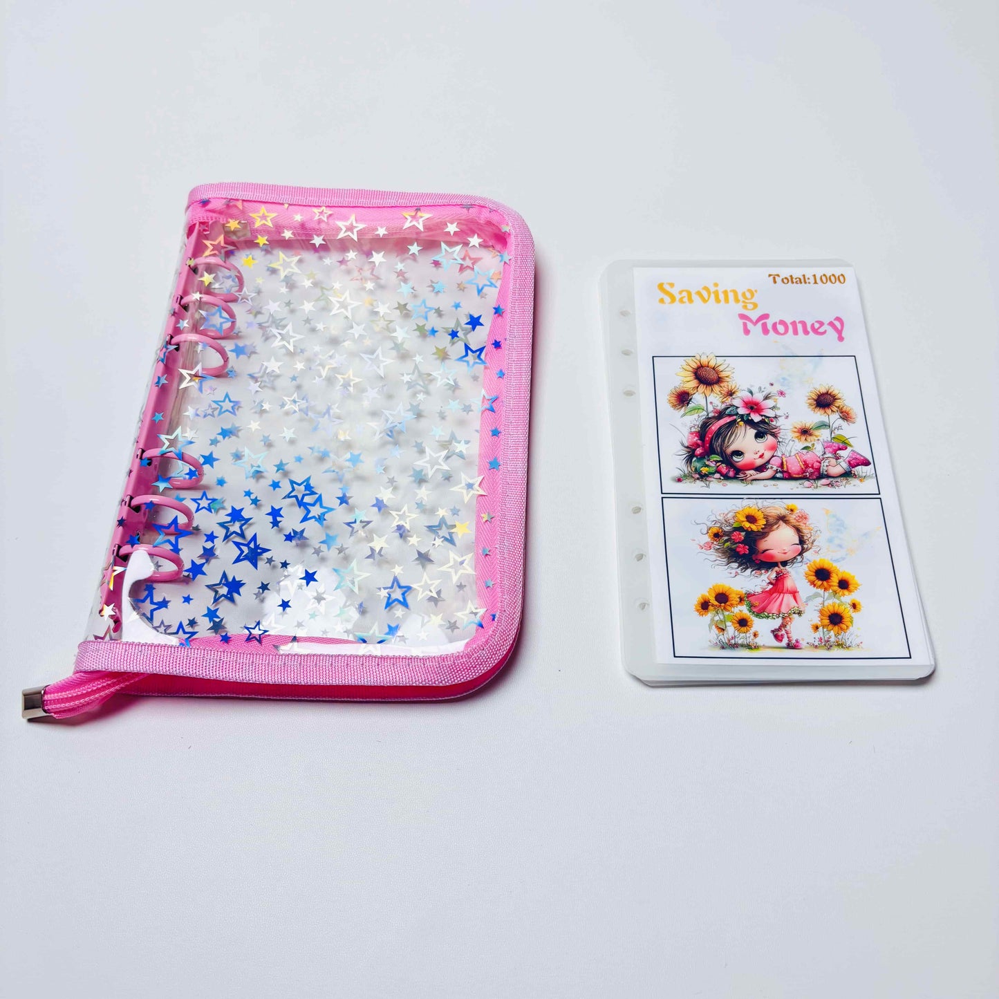 Floral Babe 1k 3k 5k Luxury Vellum Savings Challenge