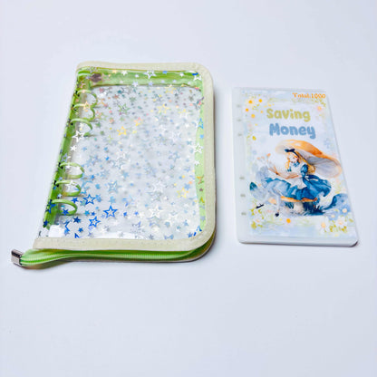 Dreamy Little Girl Custom 1k 3k 5k Luxury Vellum Savings Challenge