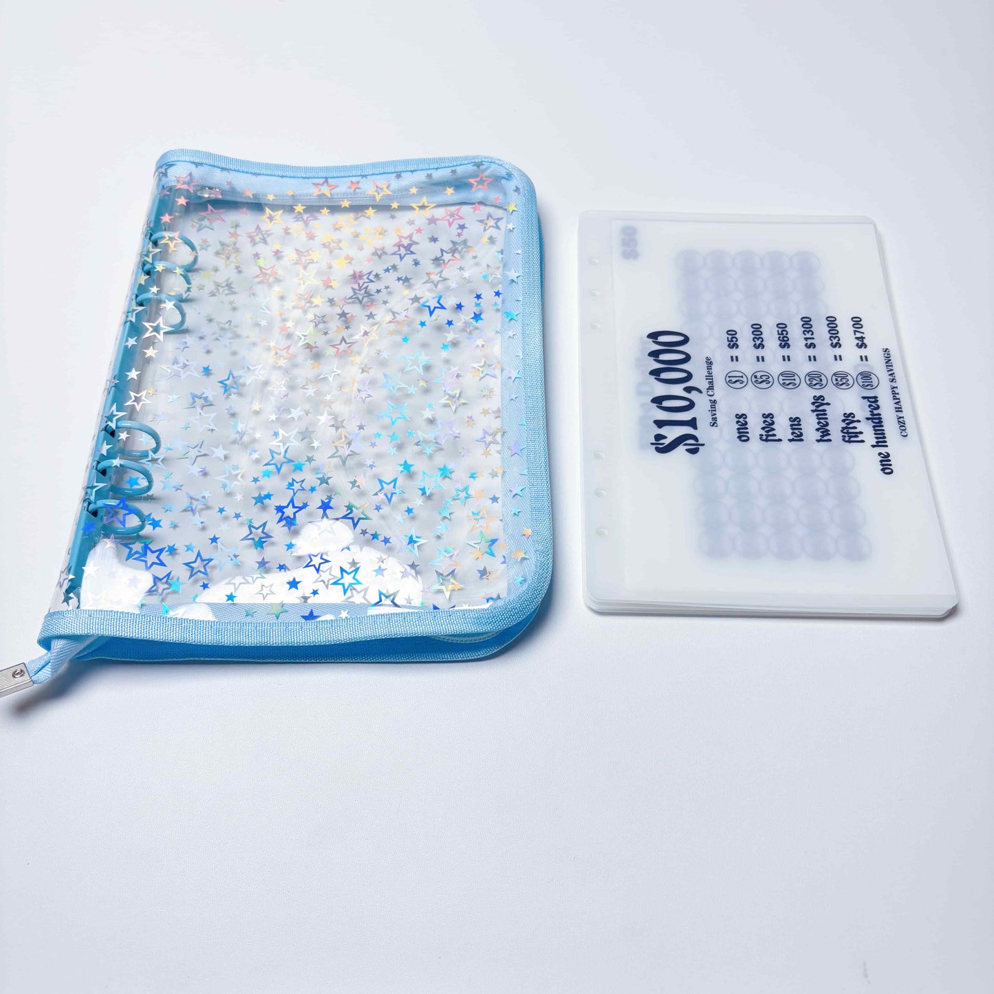 A5 A6 10KFrosted Elegant Laminated Budget Money Tracker