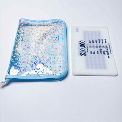 A5 A6 10KFrosted Elegant Laminated Budget Money Tracker
